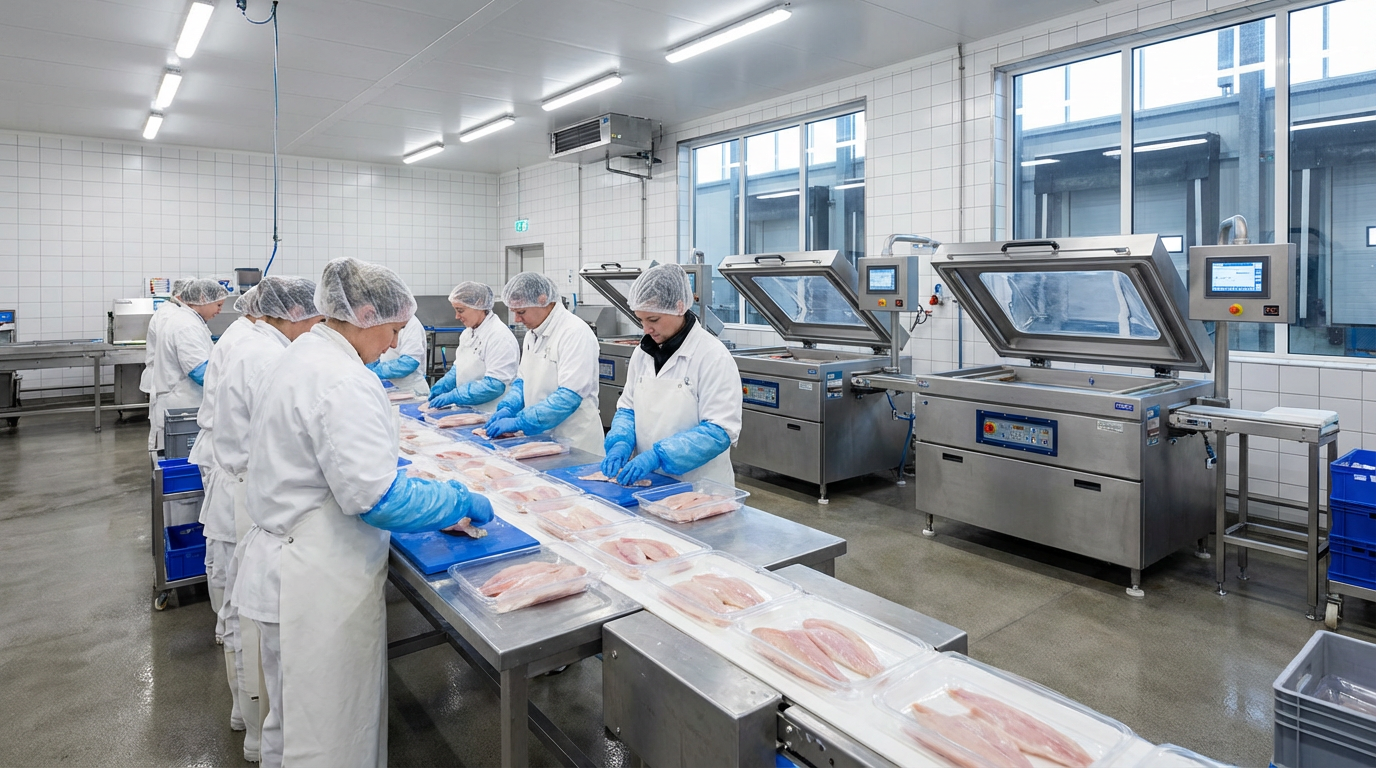 Luxury seafood preparation